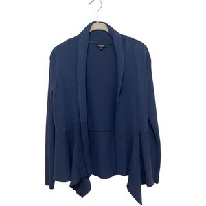 Classic Blue Open front Sweater